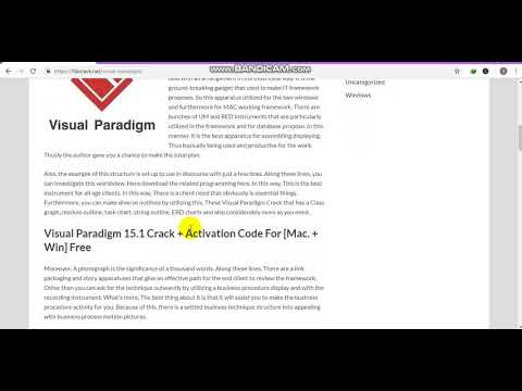visual paradigm 15.1 activation code free
